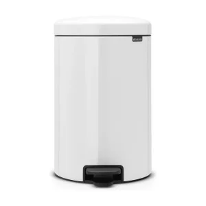 Brabantia Newicon 20,0L, blanc Poubelle à pédale