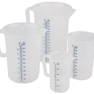 Misurino APS Ø 155 cm altezza: 21 cm 2 litri polipropilene con manico chiuso scala di misurazione rilievo all'est...