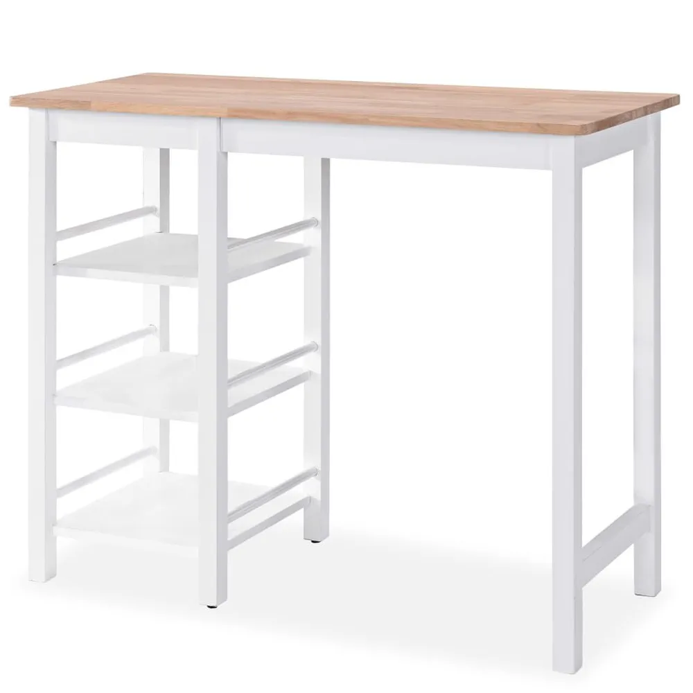 Set da Bar 3 pz MDF Bianco
