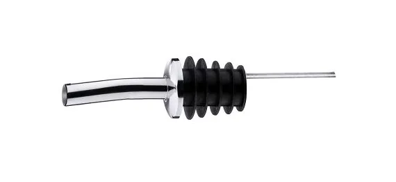 Versatore per bottiglia Contacto senza patta tappo da 12 cm con tubo dell'aria 367/100