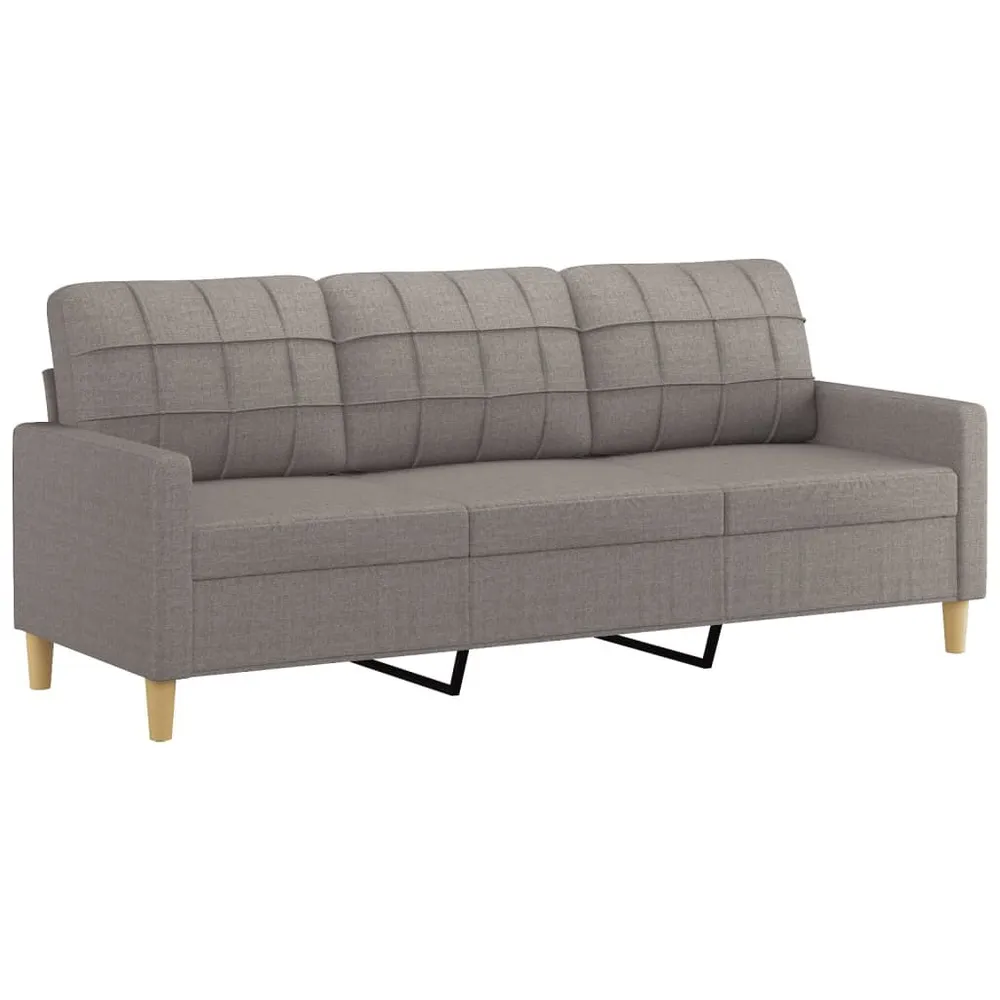 Divano 3 Posti B-Stock Tortora 180 cm Tessuto