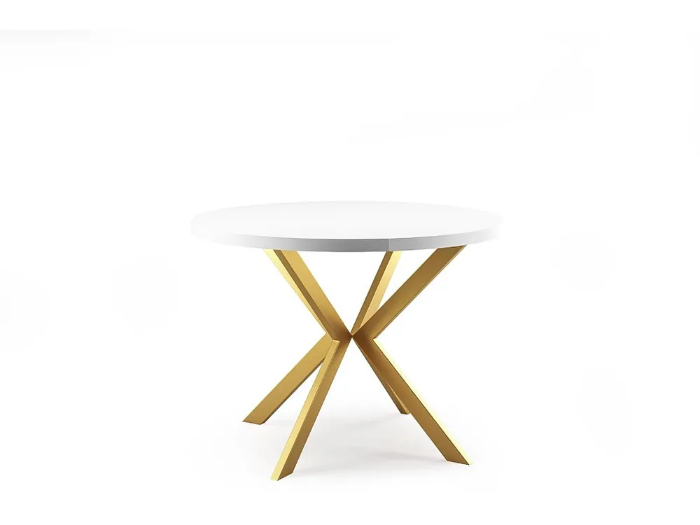 Premium Tavolo Da Pranzo EDDER DT90 90x166x76 Bianco