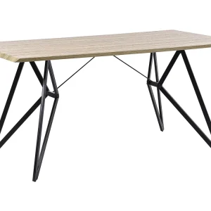 Tavolo da pranzo 160 x 90 cm legno palese BUSCOT Porcellana Bianca