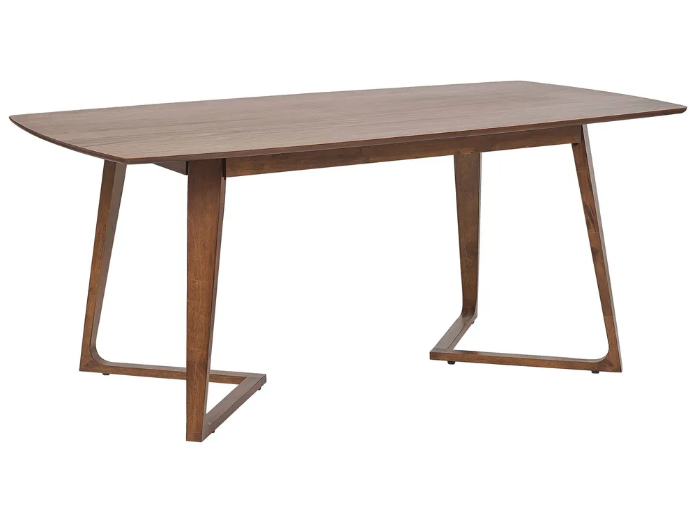 Tavolo da pranzo legno fosco 180 x 90 cm HUXTER