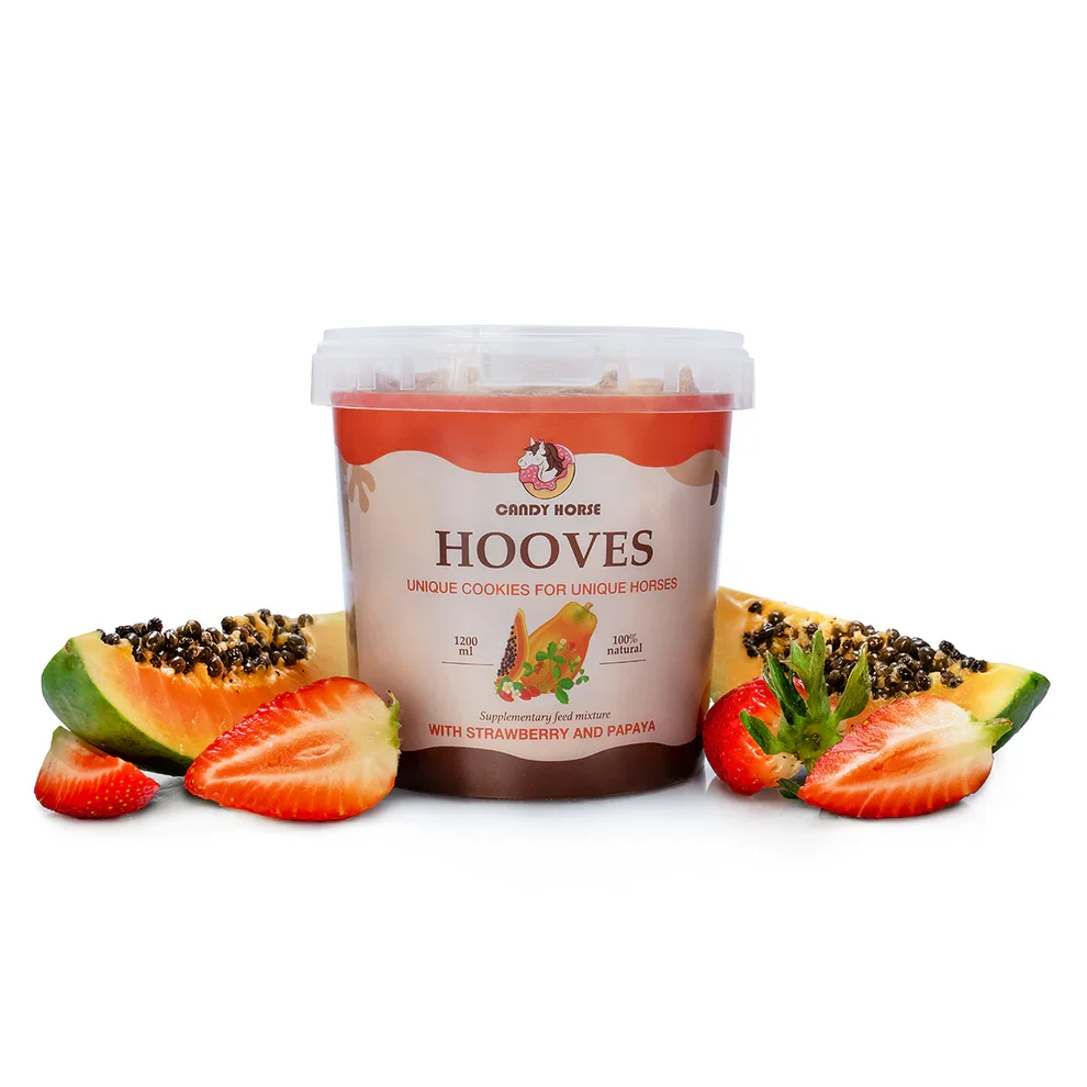 Biscotti artigianali papaya e fragoline di bosco