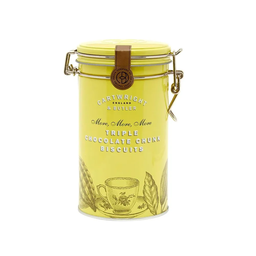 Biscotti Cartwright & Butler Triple Choc latta da 200 g