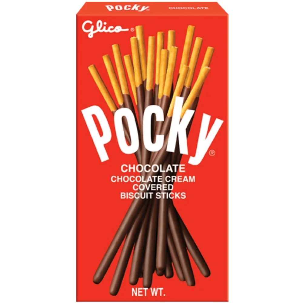 Chocolate Pocky, biscotti ricoperti di cioccolato da 49g