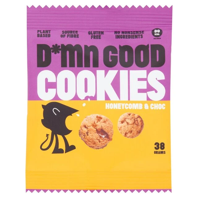 Damn Good Biscotti nido d'ape e cioccolato 38g