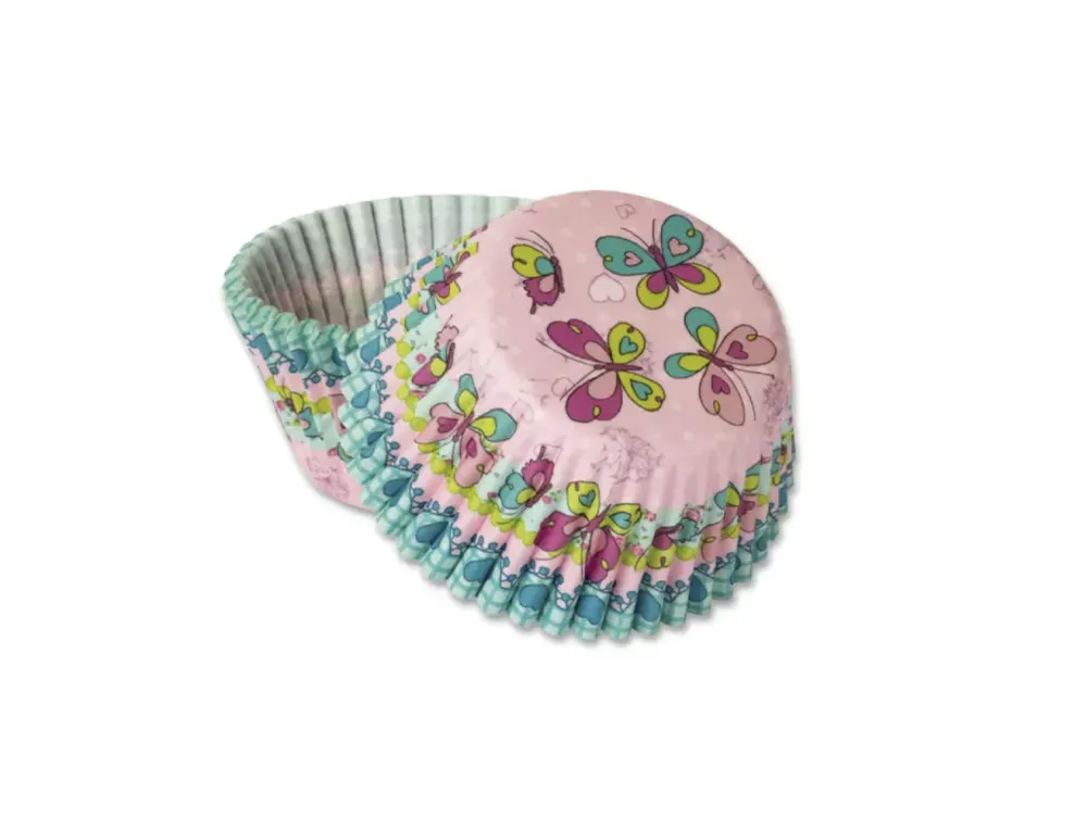 Stampi per muffin TapirElla butterfly, 40 pezzi.