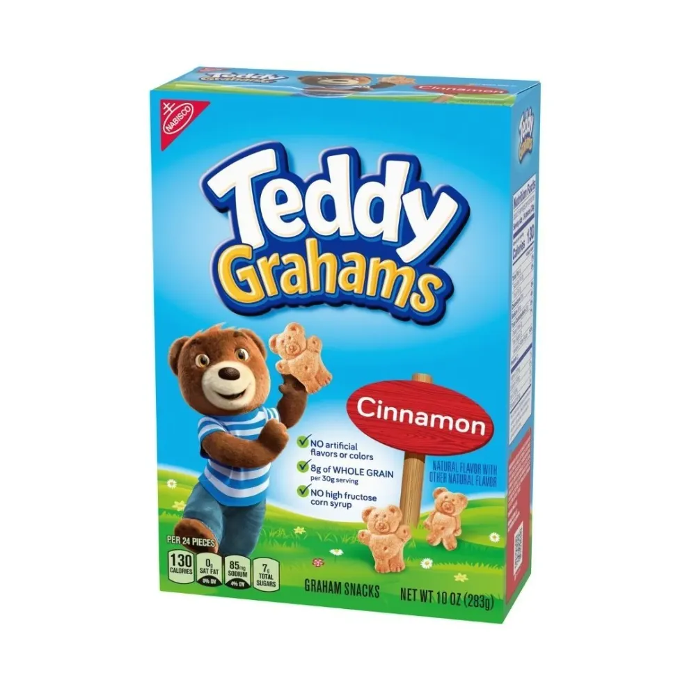Teddy Grahams Cinnamon, biscotti alla cannella da 283g