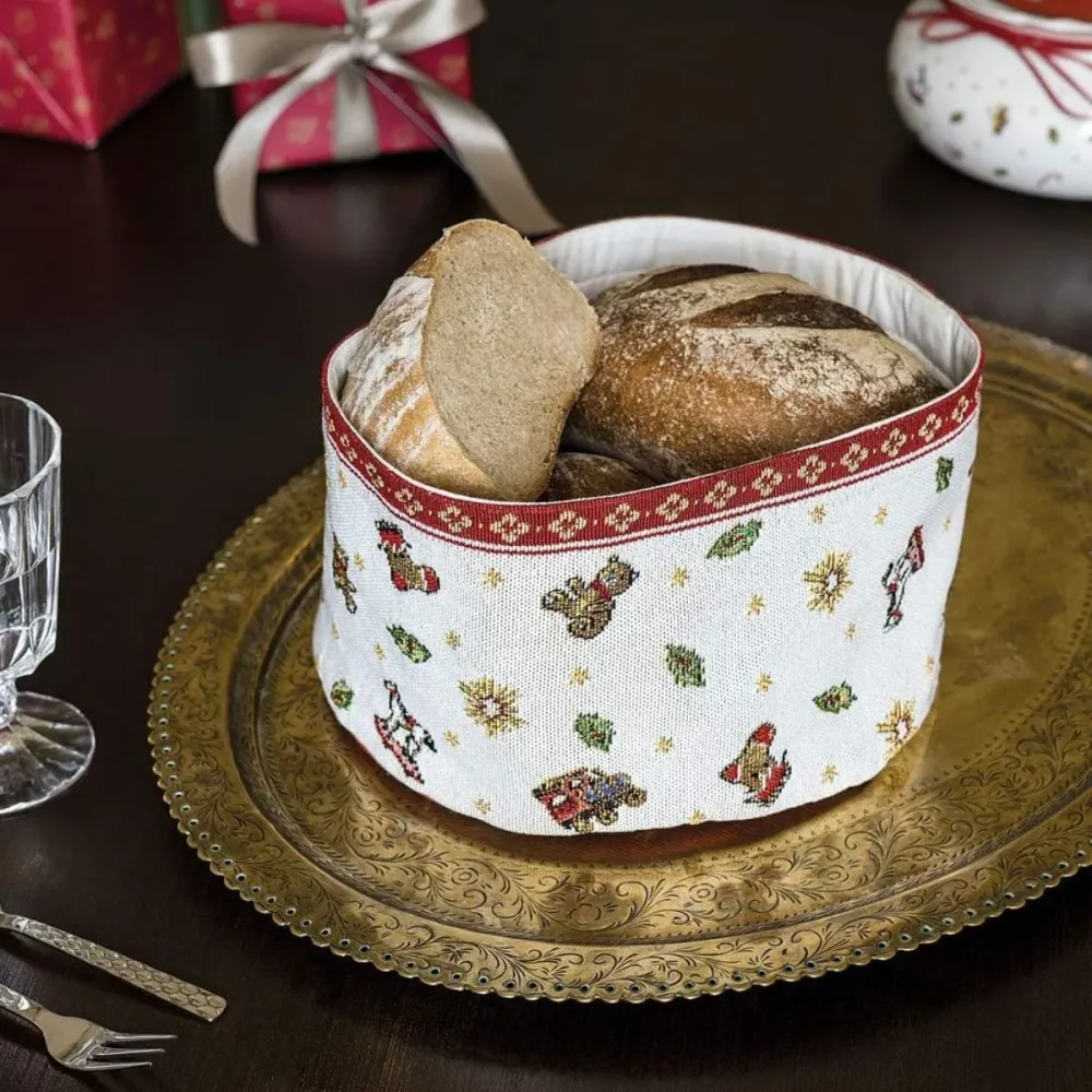 Cestino rotondo cotone per il pane Toy's Delight di Villeroy & Boch