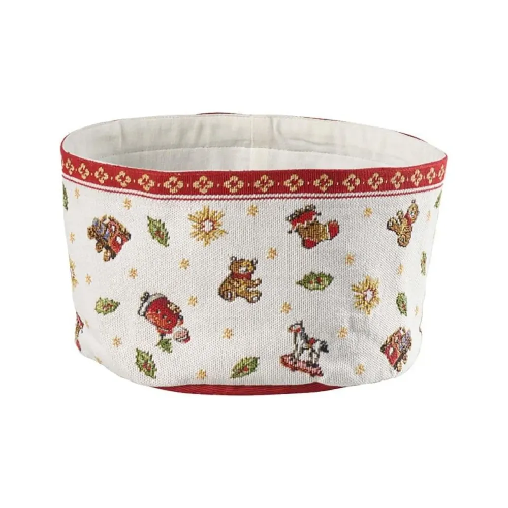 Cestino rotondo cotone per il pane Toy's Delight di Villeroy & Boch