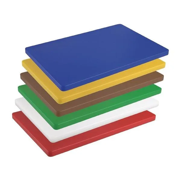 Hygiplas Tagliere LDPE marrone 600x450x10mm HC873
