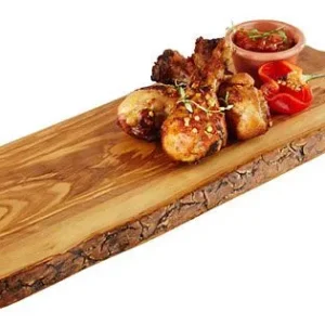Piatto da portata APS -OLIVE- 40 x 15 cm altezza: 15 cm legno (olivo) manico: 11 cm 00873