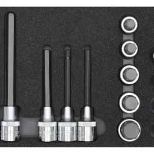 Set di inserti giravite GEDORE rossi 1/2" 2/6 CT modulo 15 pezzi 3301710