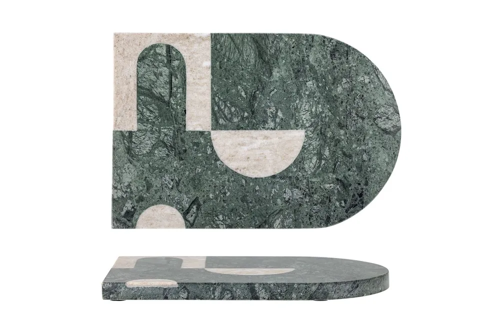 Tagliere marmo verde Abrianna Bloomingville - 30cm