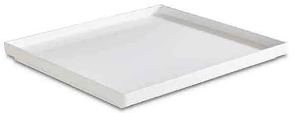 Vassoio APS GN 1/2 -ASIA PLUS- 325 x 265 cm altezza: 3 cm melamina interno: bianco lucido esterno: bianco opaco 15450