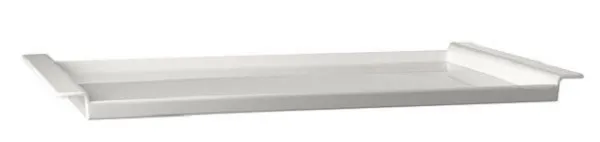 Vassoio APS -BREAD STATION- 595 x 355 cm altezza: 35 cm melamina bianco 83615
