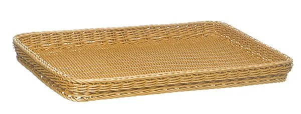 Vassoio APS formato baker 60 x 40 cm altezza: 5 cm polipropilene panna chiaro -PROFI LINE- 50915