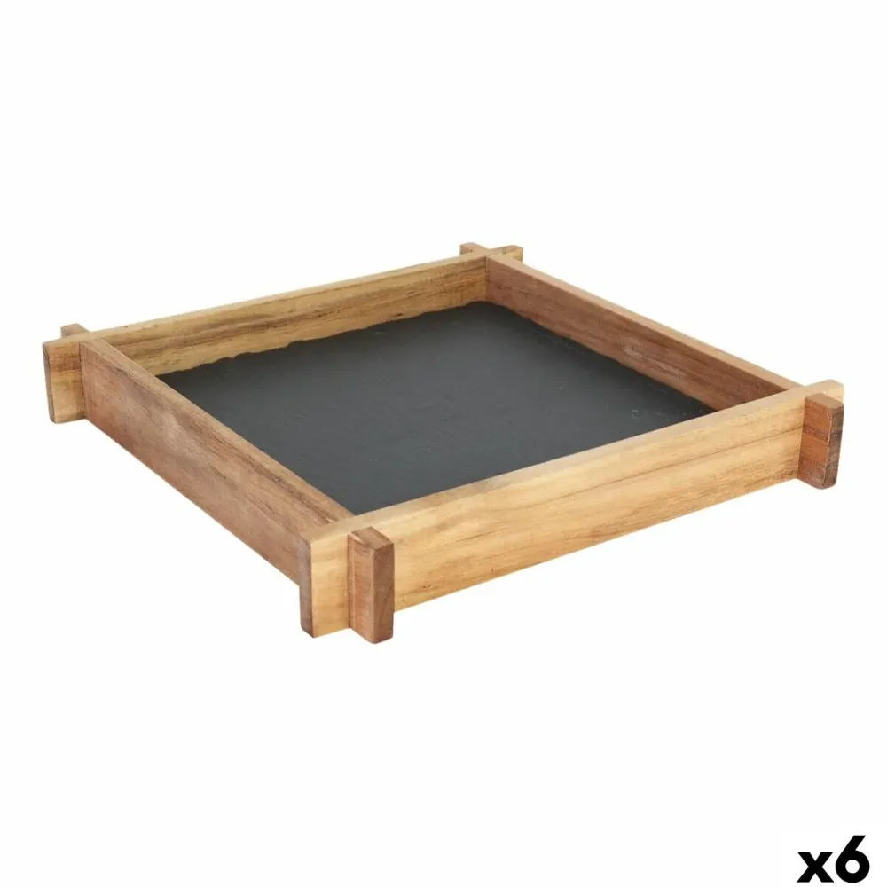 Vassoio per aperitivi Viejo Valle 27,5 x 27,5 x 4 cm (6 Unità)