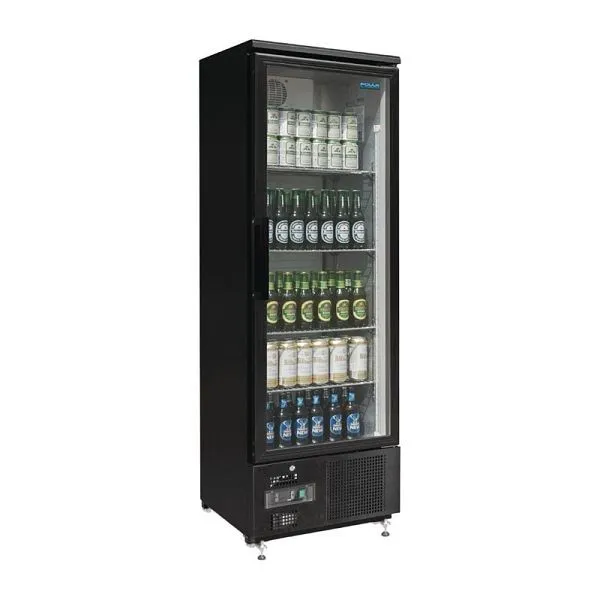 Demijohn Vetro Vetrina frigo bar Polar porta singola GJ447