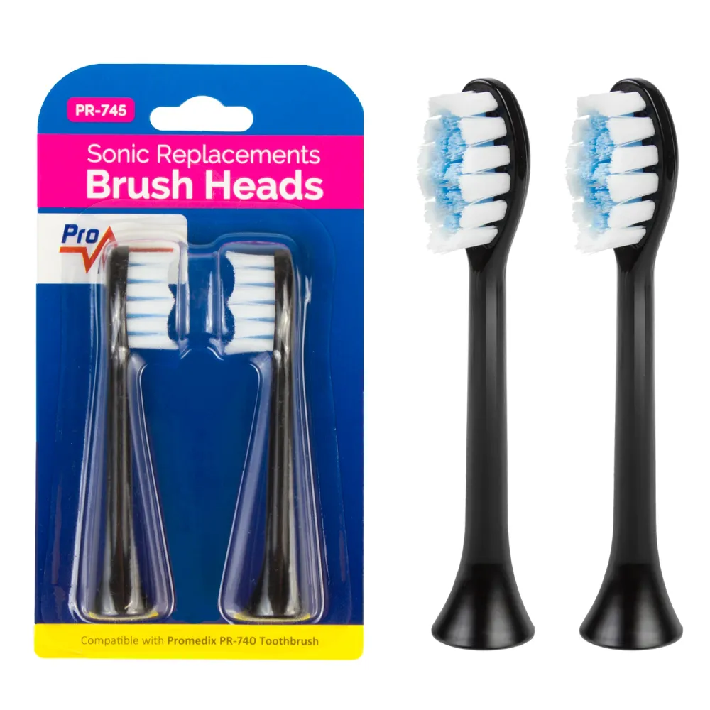 Set spare brushes PR-740 B Promedix 2 pcs, PR-745 B nero notte