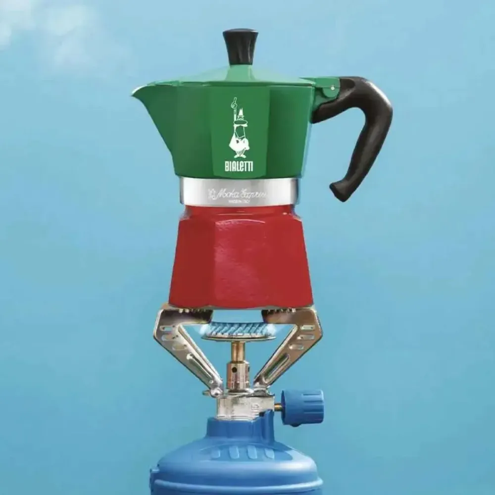 Caffettiera italiana Moka Express Italia di Bialetti - Macinatura Regolabile