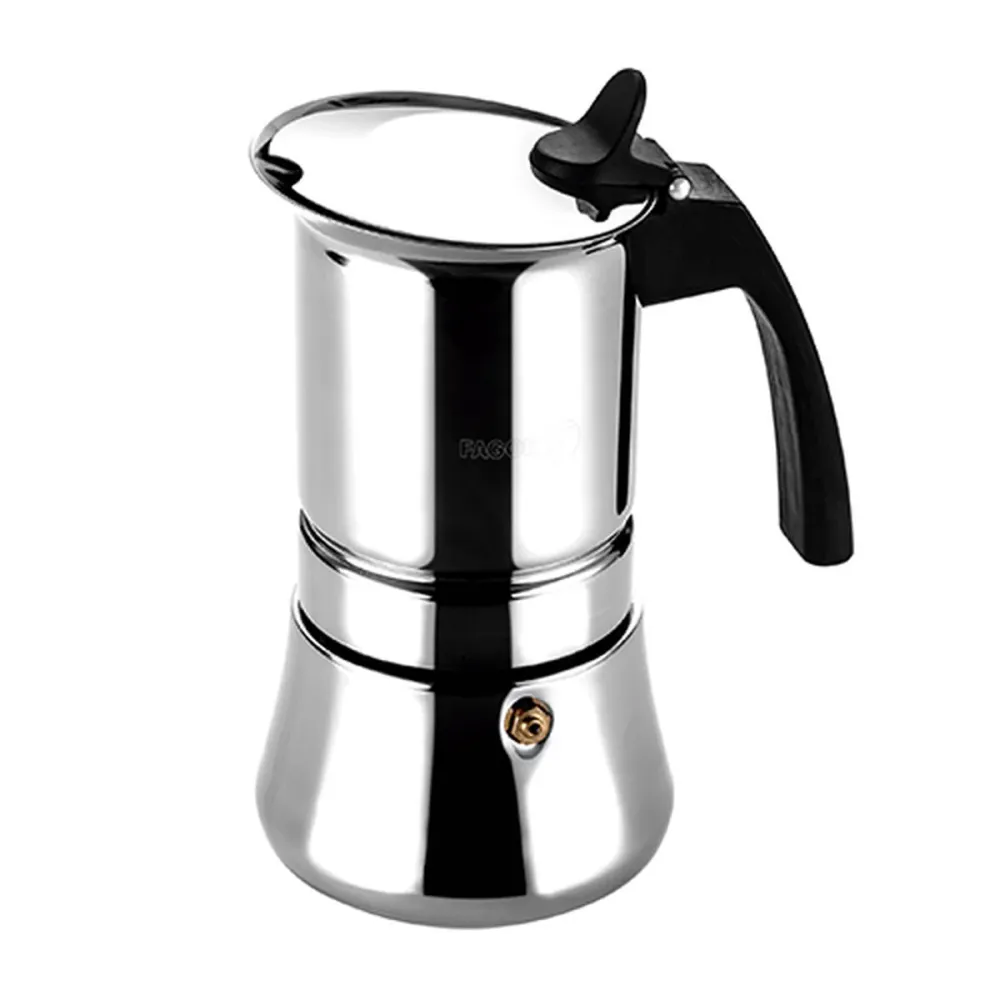 Set per Caffè Francese Caffettiera Italiana Fagor Acciaio inossidabile
