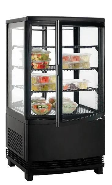 Mini vetrina refrigerata Bartscher 58L-SW capacità 64 litri 700358GV1