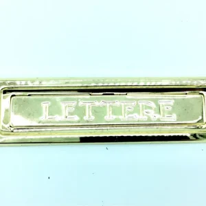 2215 Buca per Lettere Classica lamiera ottonata