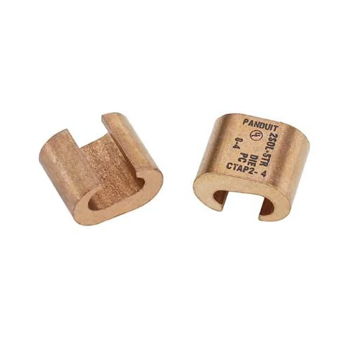 2 AWG StructuredGround C-Type Rame puro Compression Tap CTAP2-4-Q (Pack 25)