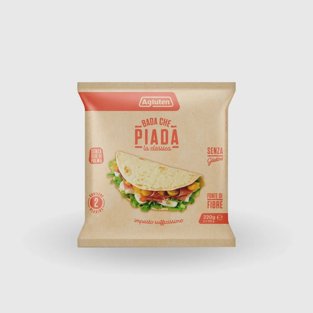 Bada che Piada la classica Agluten Senza Glutine 220g