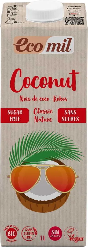 Bevanda classica alla noce di cocco senza zucchero BIO 1 l Ecomil DATA: 01.2026