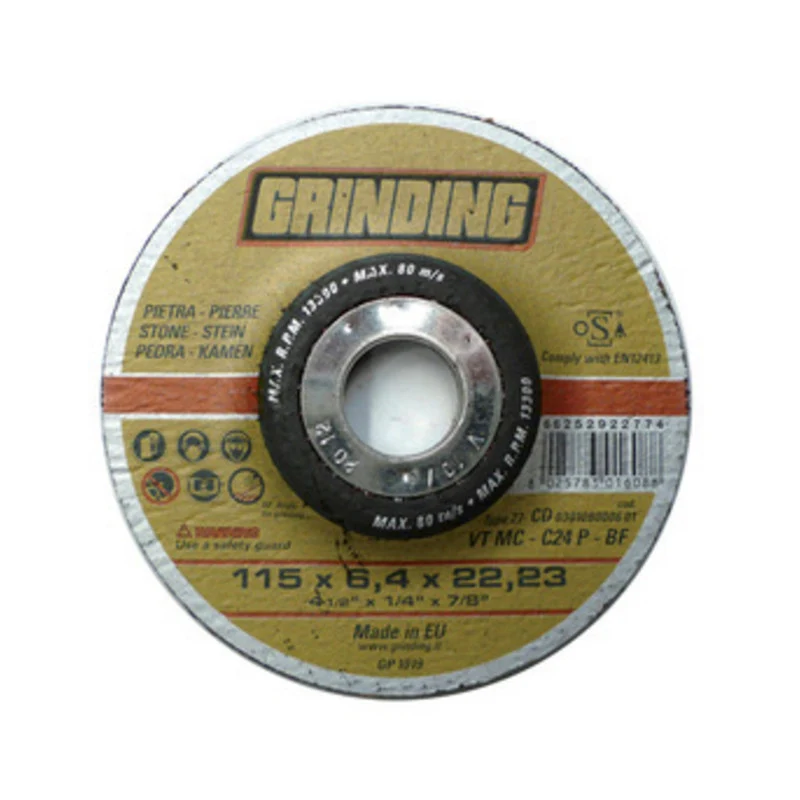 Grinding Disco Da Sbavo Marmo 115X6,4 Vtmc- Saint Gobain Abrasivi- 25,0 Pz