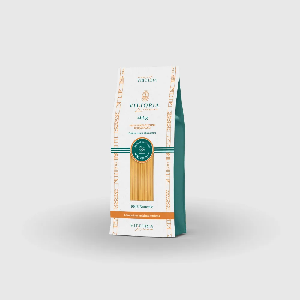 Linguine Senza Glutine 400g Pasta Vittoria La Classica
