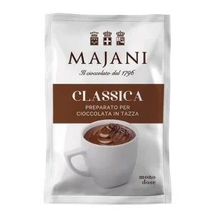 MAJANI CIOCCOLATA TAZZA CLASSICA MONODOSE 10 BUSTE SENZA GLUTINE