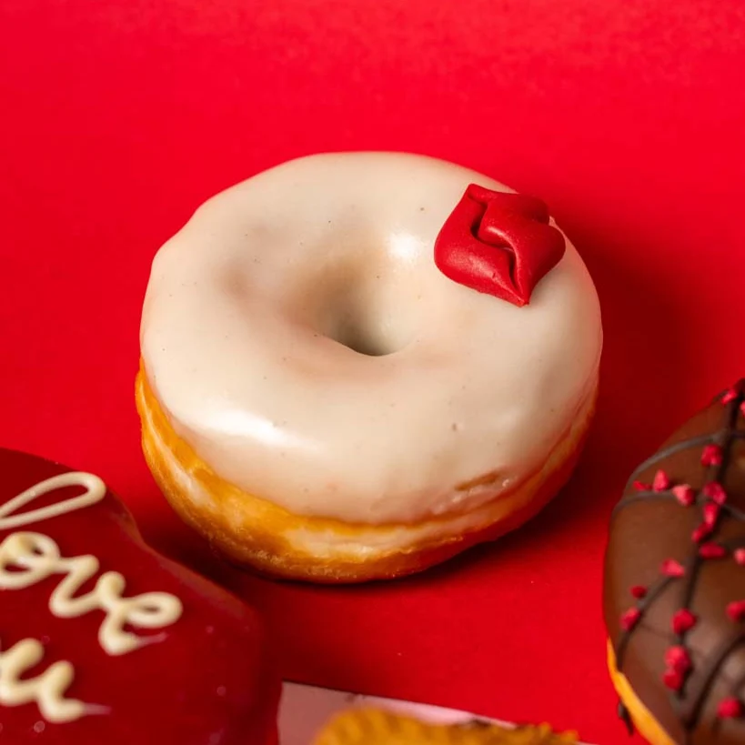 "Saint-Valentin Vegan" coffret cadeau de donuts (VG)