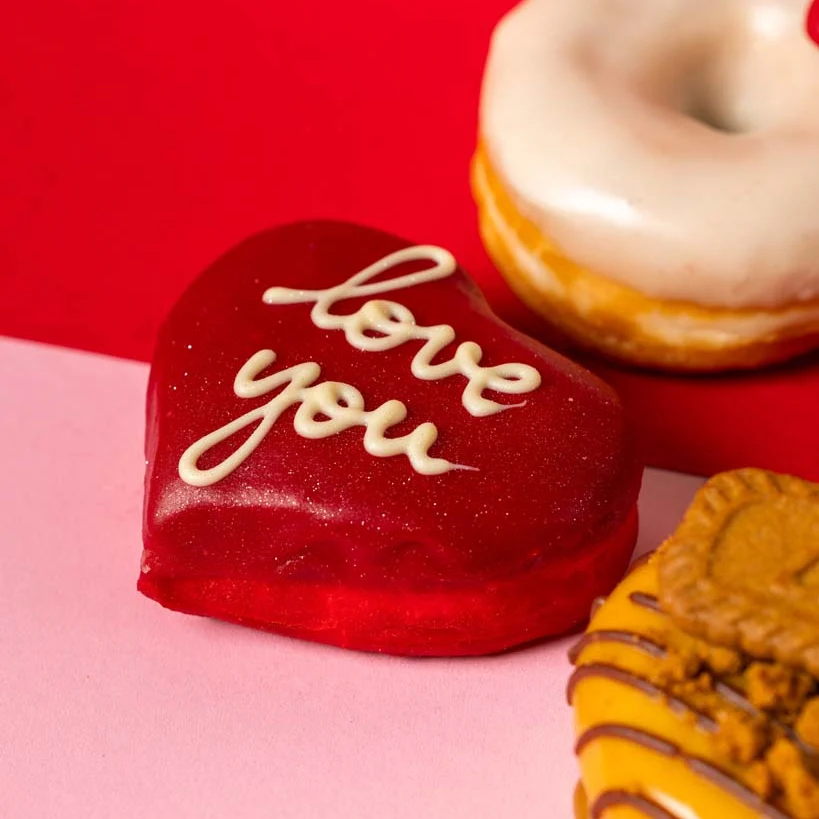 "Saint-Valentin Vegan" coffret cadeau de donuts (VG)