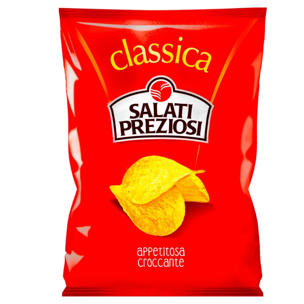 Salati Preziosi Classica, patatine classiche da 150g