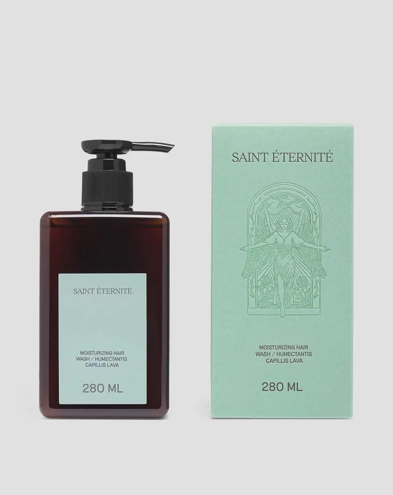 Shampoo idratante per cuoio capelluto e capelli con pantenolo e olio di macadamia Saint Éternité