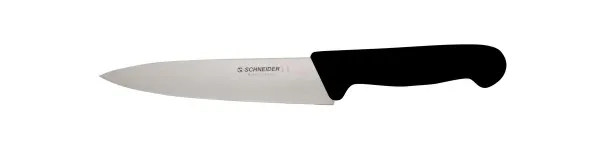 Coltello da chef Schneider lama stretta 16 cm manico nero 260830