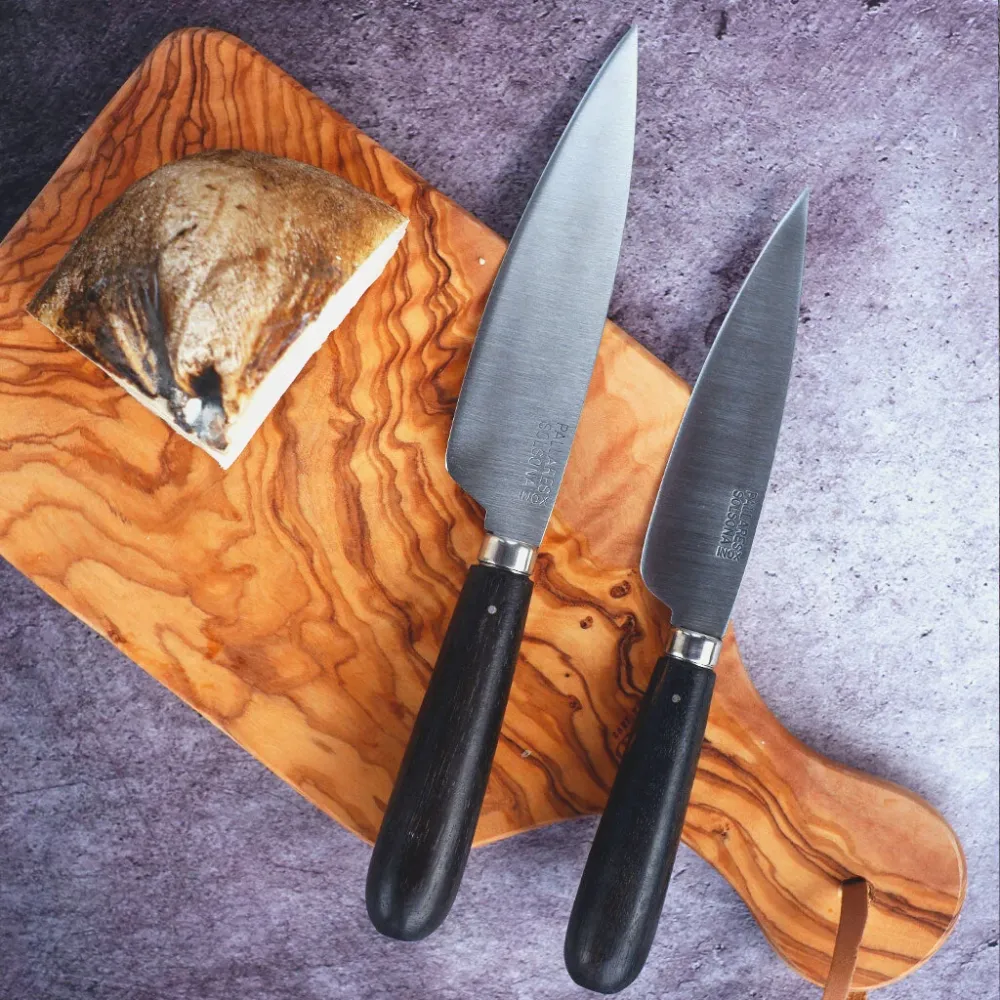 Coltello da cucina con manico bombato Ebano Pallarès