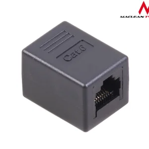 Posate da Dessert Maclean MCTV-811 Coupler RJ45 Network Cable Joiner