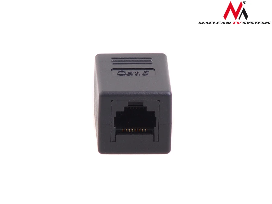 Posate da Dessert Maclean MCTV-811 Coupler RJ45 Network Cable Joiner