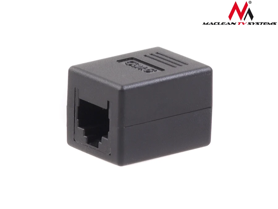 Posate da Dessert Maclean MCTV-811 Coupler RJ45 Network Cable Joiner