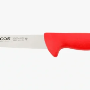 Coltello francese colore rosso Serie 2900 160 mm Certificato BRC