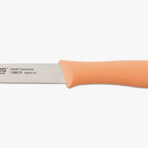 Coltello Spelucchino Color Salmonato Serie Nova 100 mm