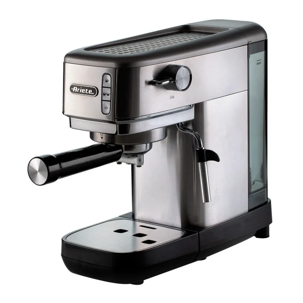 Caffettiera Espresso Ariete metallo Slim per caffè macinato