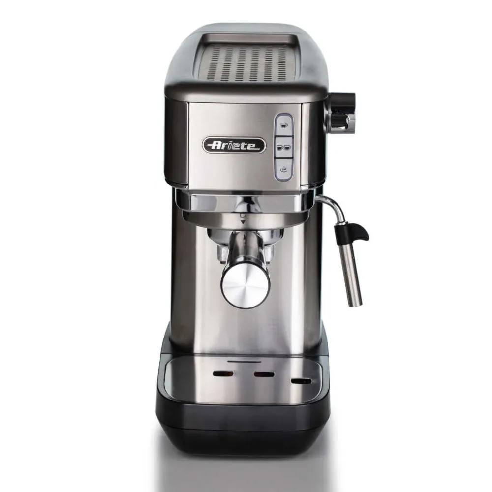 Caffettiera Espresso Ariete metallo Slim per caffè macinato