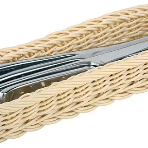 Cestino per posate APS -ECONOMIC- 27 x 10 cm altezza: 45 cm polipropilene nocciola chiaro 40131
